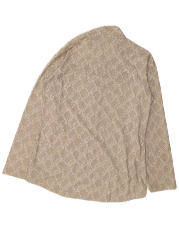 Jaqueta feminina Champion UK 18 XL bege animal print poliéster