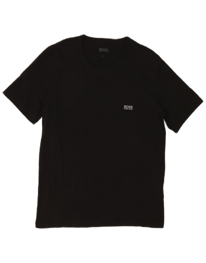 Camiseta masculina Hugo Boss Top XL algodão preto