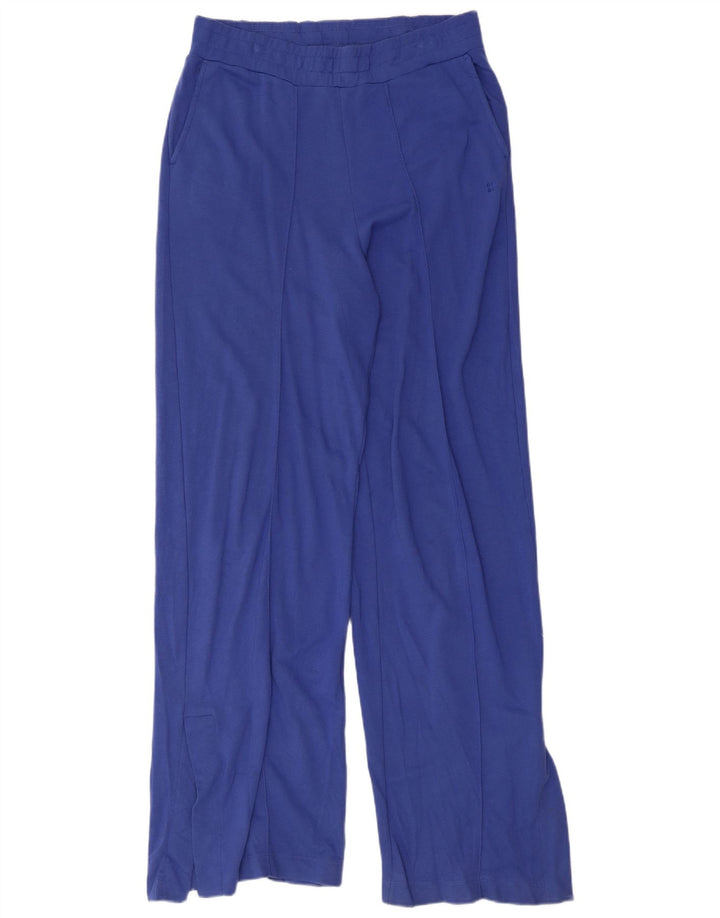 Calça de treino feminina suada Betty UK14 poliéster azul médio