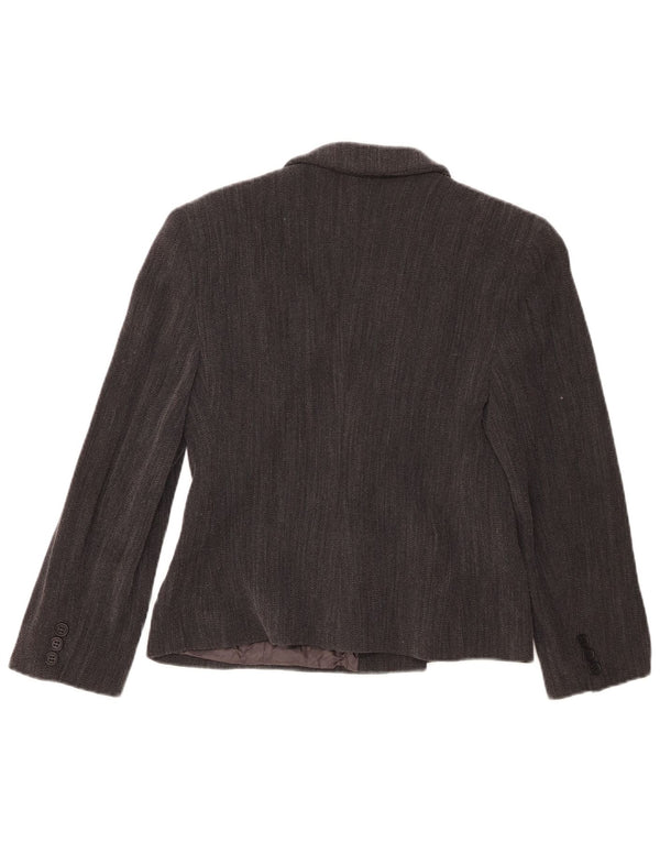 Blazer feminino Giorgio Armani IT 42 listrado cinza médio