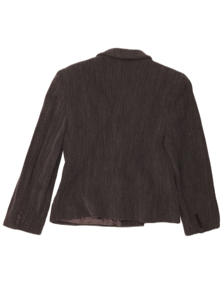 Blazer feminino Giorgio Armani IT 42 listrado cinza médio
