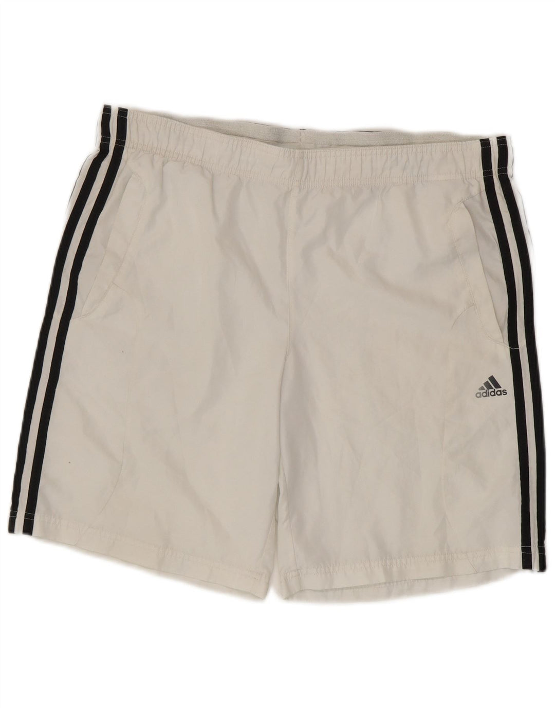 Adidas Masculino Climacool Sport Shorts Médio Branco Colorblock Poliéster