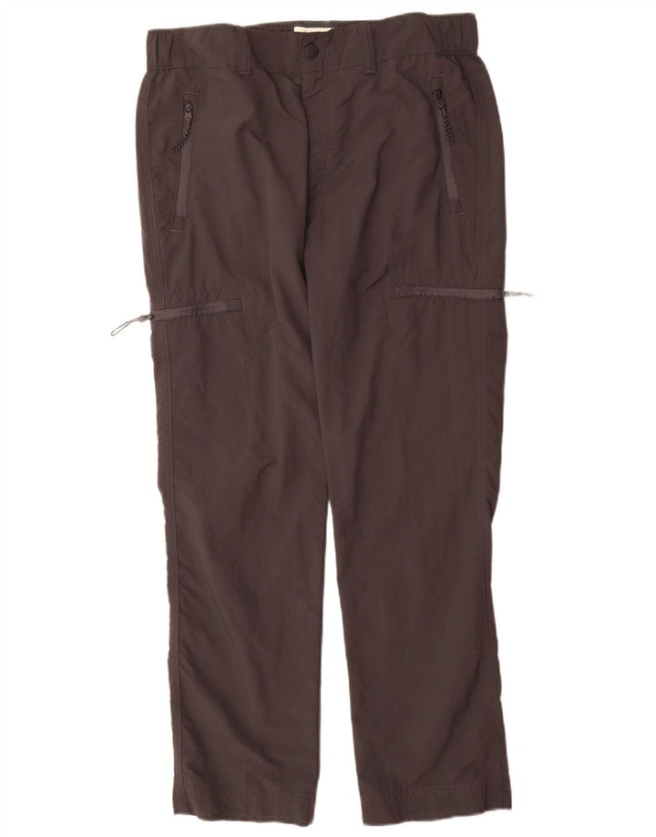 Calça cargo reta masculina Marks & Spencer W32 L29 cinza poliamida