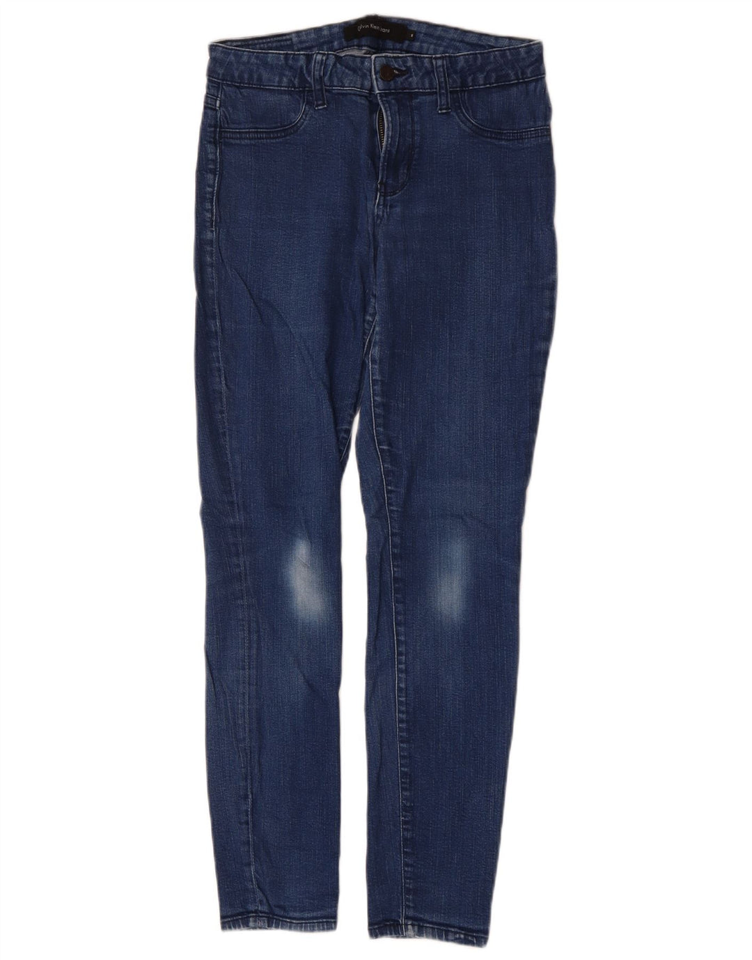 Calça jeans skinny feminina CALVIN KLEIN EUA 8 médio W29 L30 azul