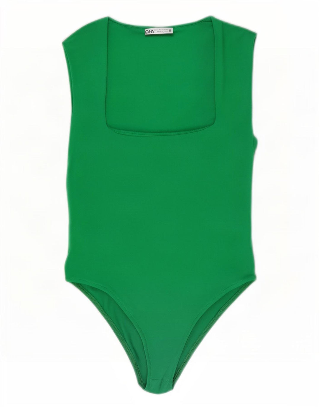 Macacão feminino Zara UK 12 verde médio