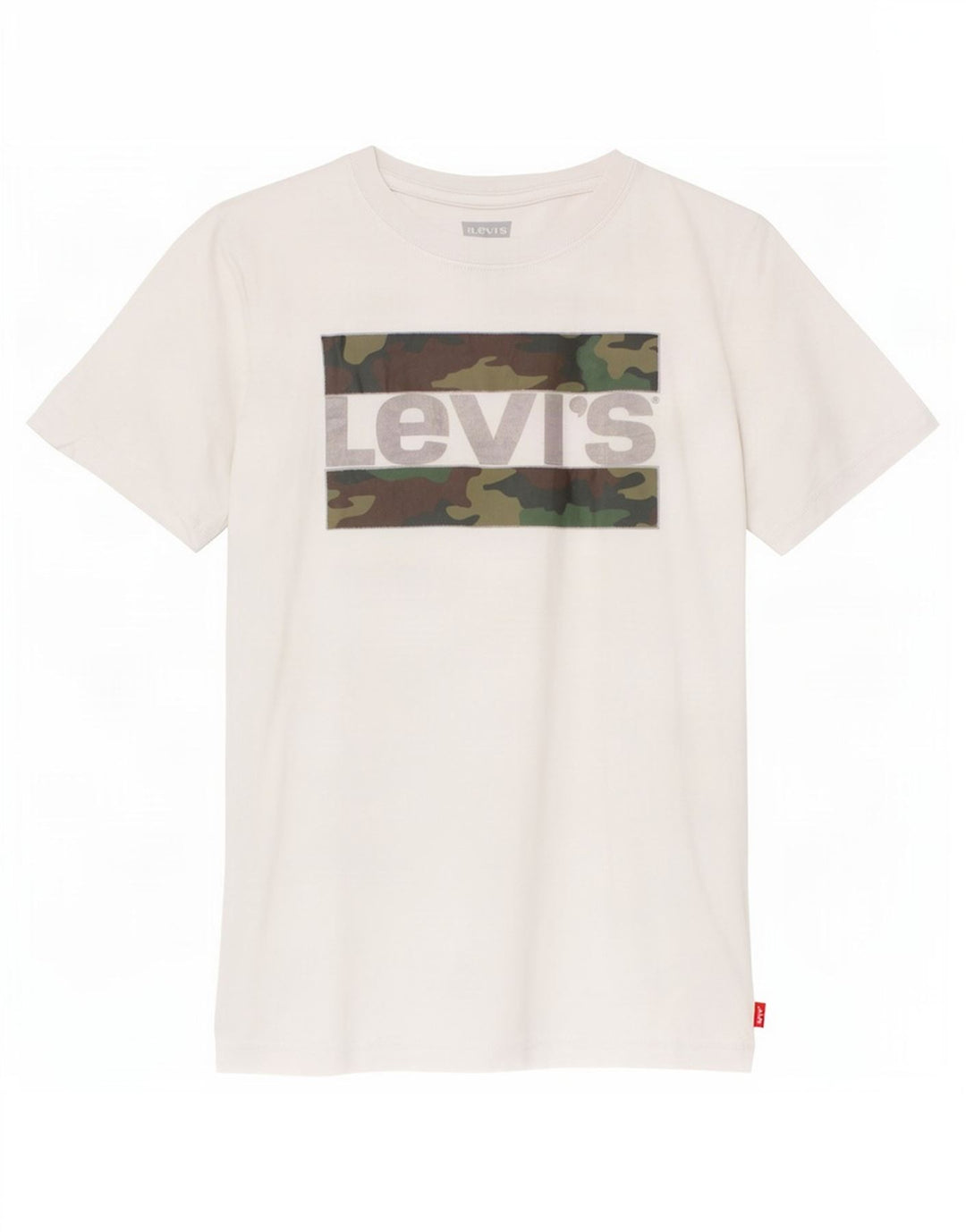 Camiseta Levi's Boys Graphic 13-14 Anos Algodão Branco