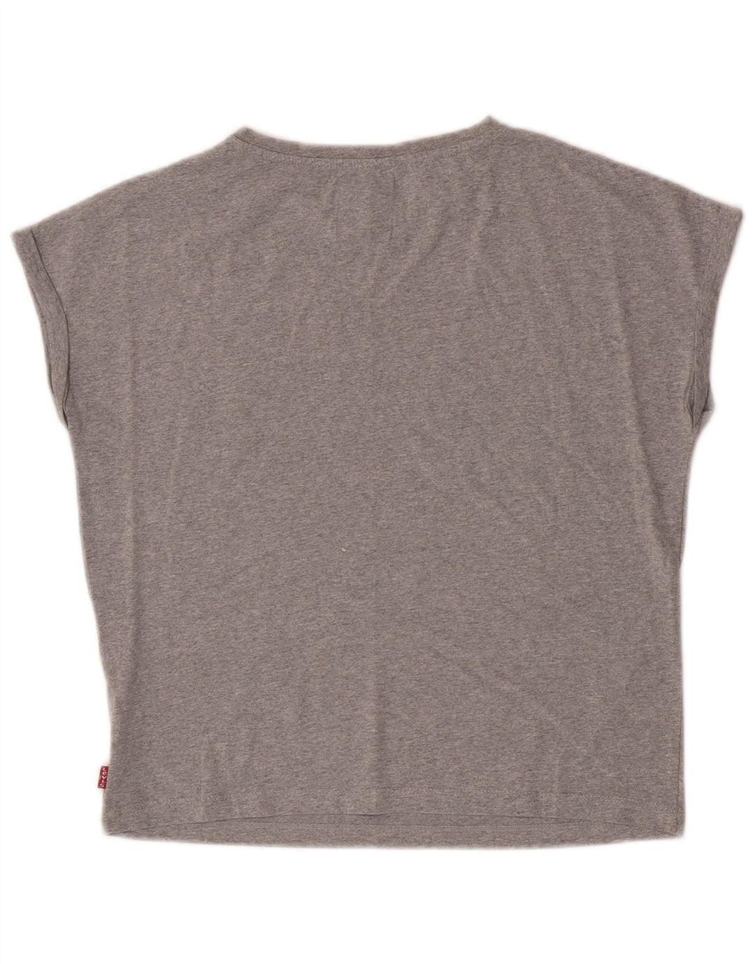Top Levi's Meninas Graphic T-Shirt 13-14 Anos Cinzento Poliéster