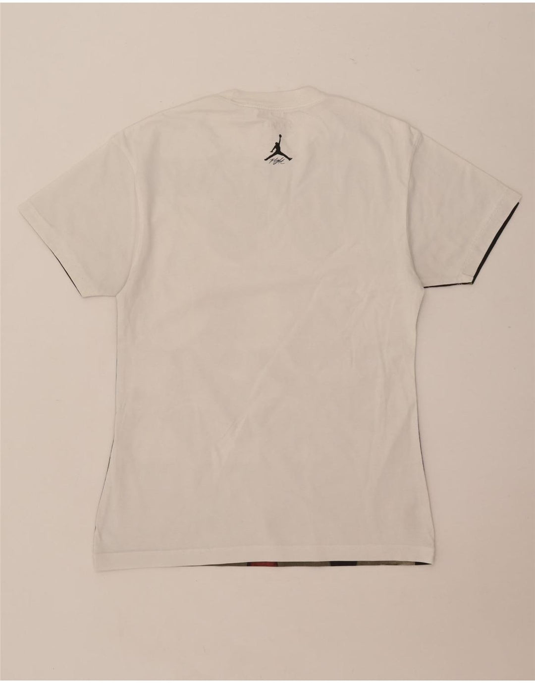 Jordan Mens Michael Jordan Camiseta gráfica Top Pequeno Branco