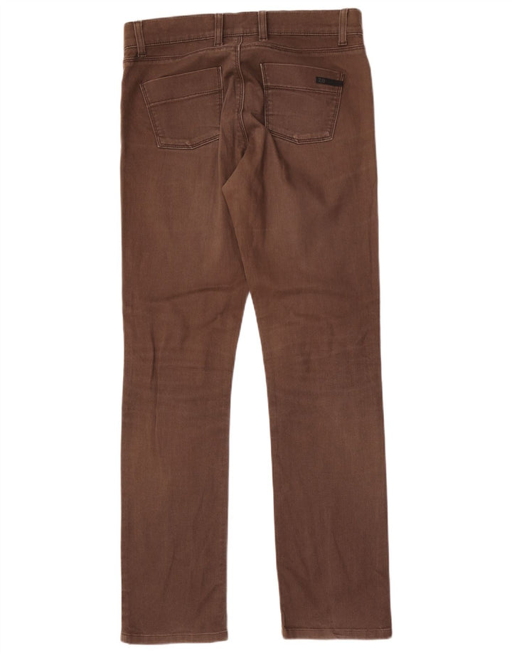 Zara Jeans Slim Feminino EU 38 Pequeno W28 L31 Marrom