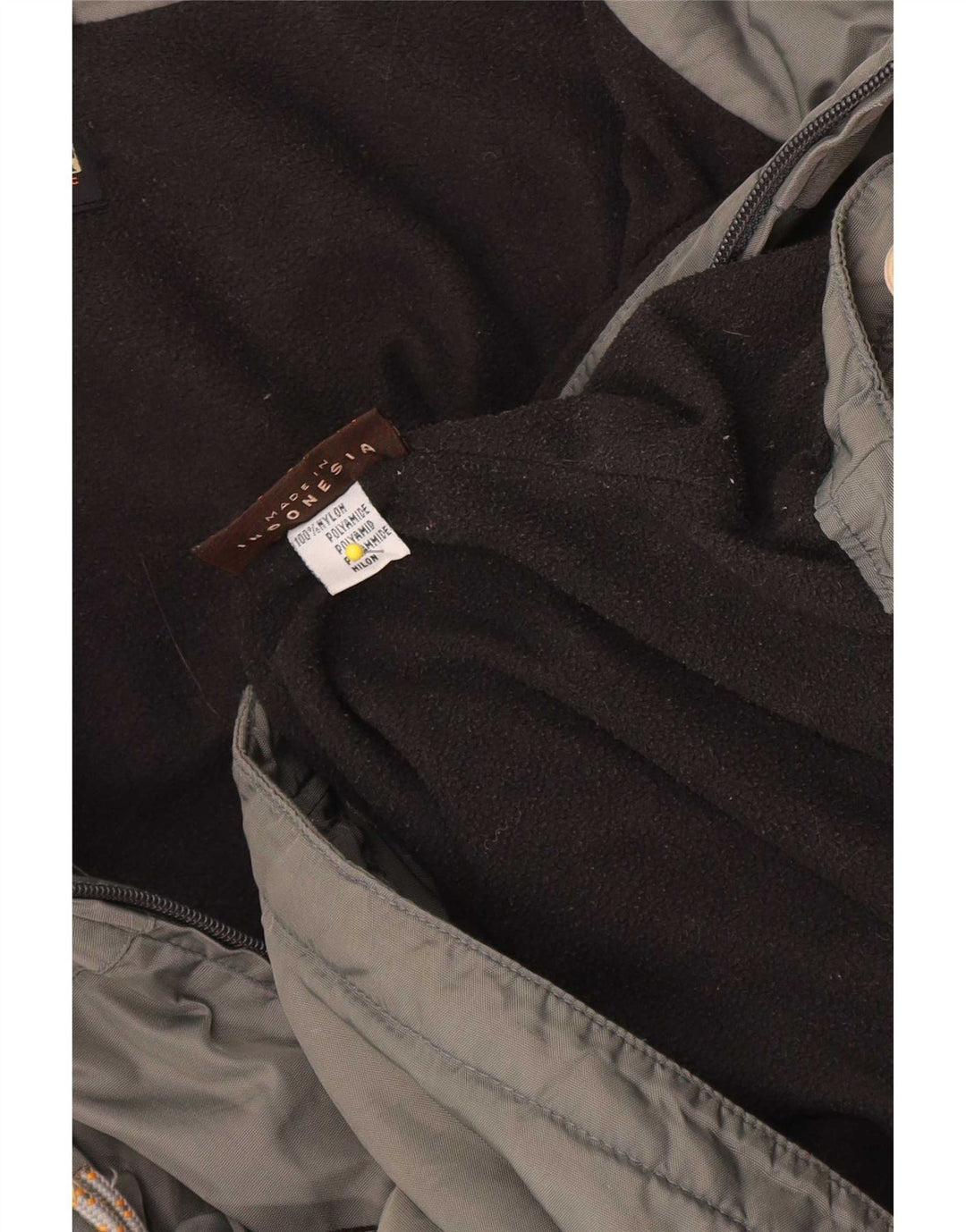Jaqueta bomber masculina Napapijri Reino Unido 40 grande cinza nylon