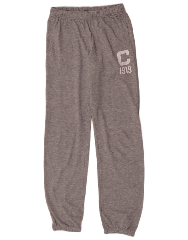 Calça esportiva Champion Boys Graphic Joggers 13-14 anos XL cinza algodão