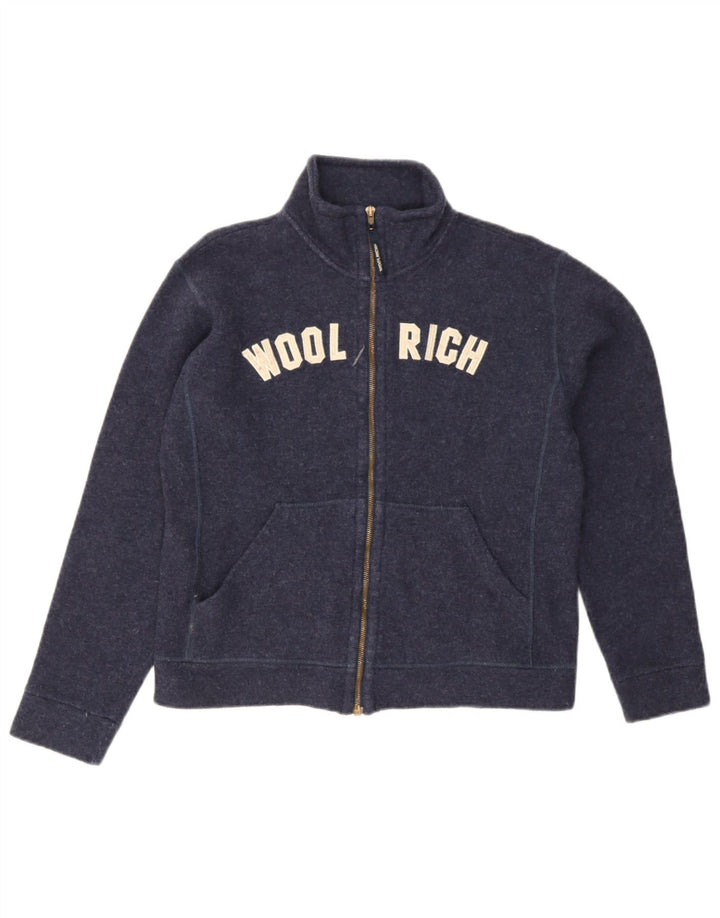 Woolrich Boys Graphic Treino Top Jaqueta 11-12 Anos Lã Azul Marinho