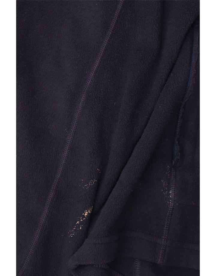 Jaqueta de lã masculina Berghaus UK 40 grande poliéster azul marinho