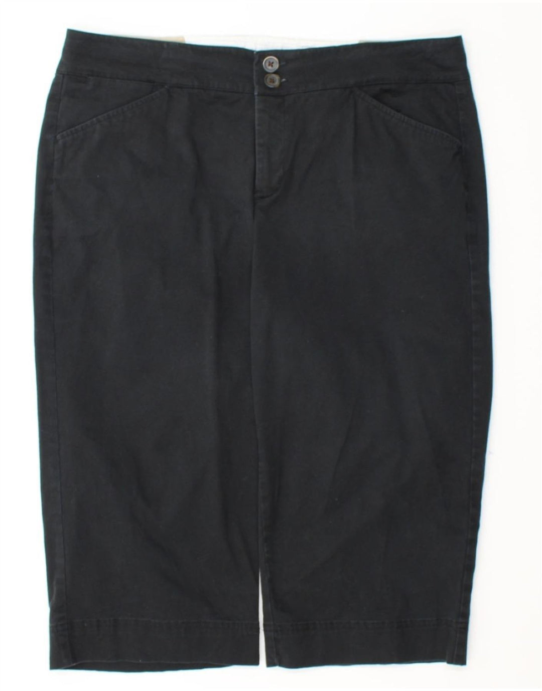 DOCKERS Womens Bermuda Shorts US 14 XL W36 Black Cotton Vintage Dockers and Second-Hand Dockers from Messina Hembry 