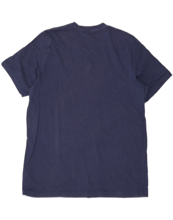 Camiseta masculina Adidas Top XL azul marinho algodão