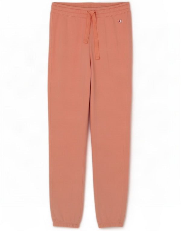 Champion Womens Tracksuit Pants Joggers UK 10 Small Pink Cotton