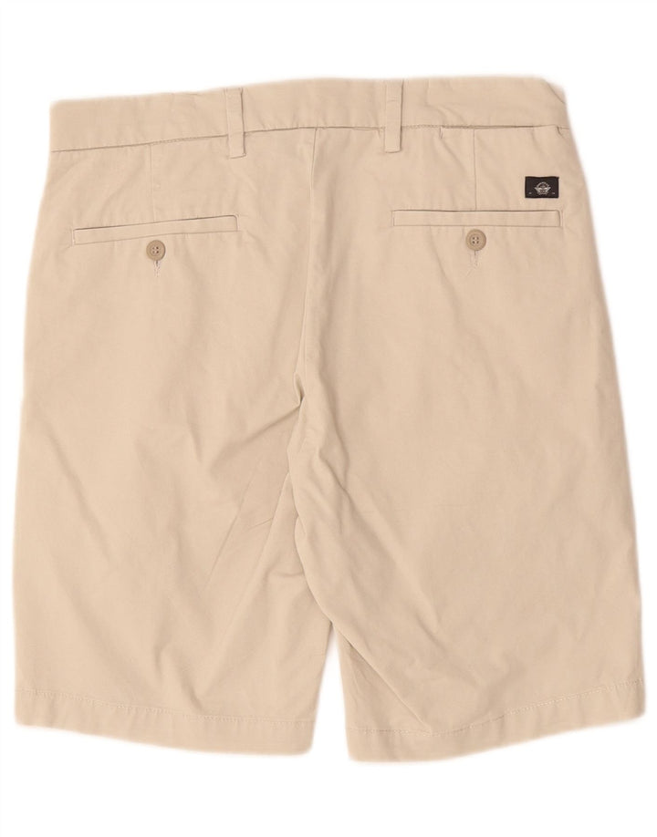 Dockers Mens Chino Shorts W29 Pequeno Algodão Bege