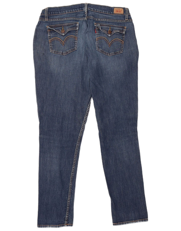 Calça jeans feminina Levi's 524 Super Low Skinny W36 L31 Azul