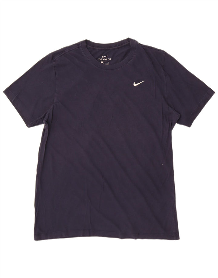 Camiseta masculina Nike grande algodão azul marinho