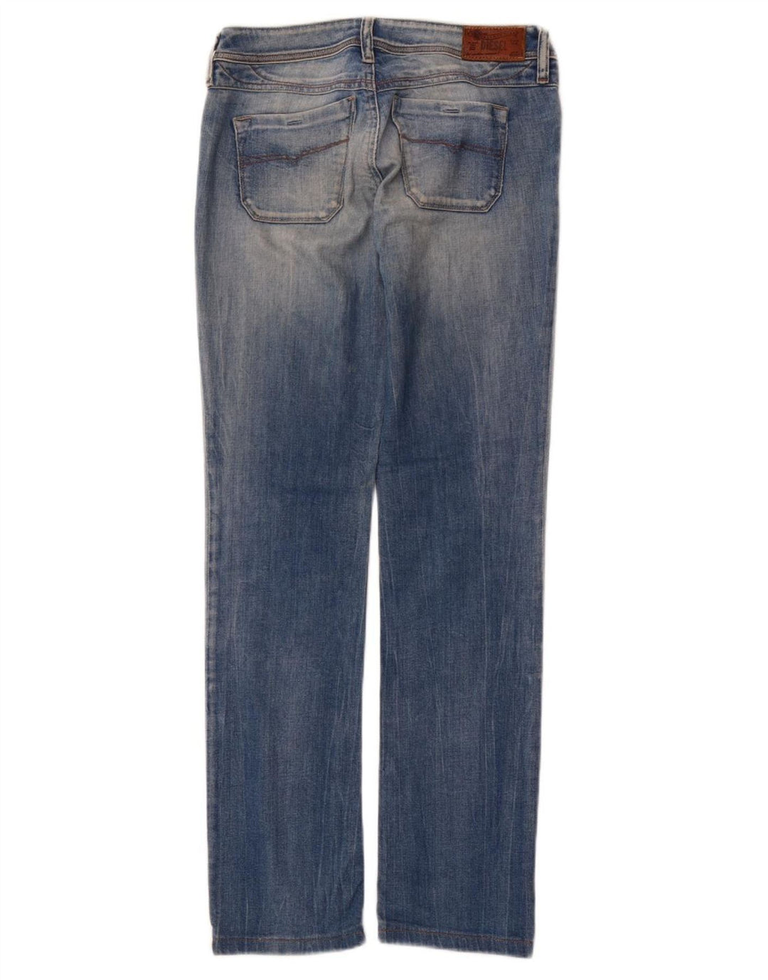 DIESEL Jeans retos femininos W25 L31 algodão azul