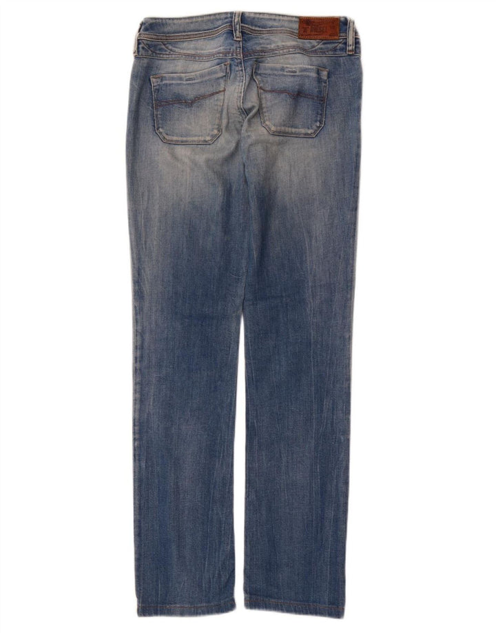 DIESEL Jeans retos femininos W25 L31 algodão azul