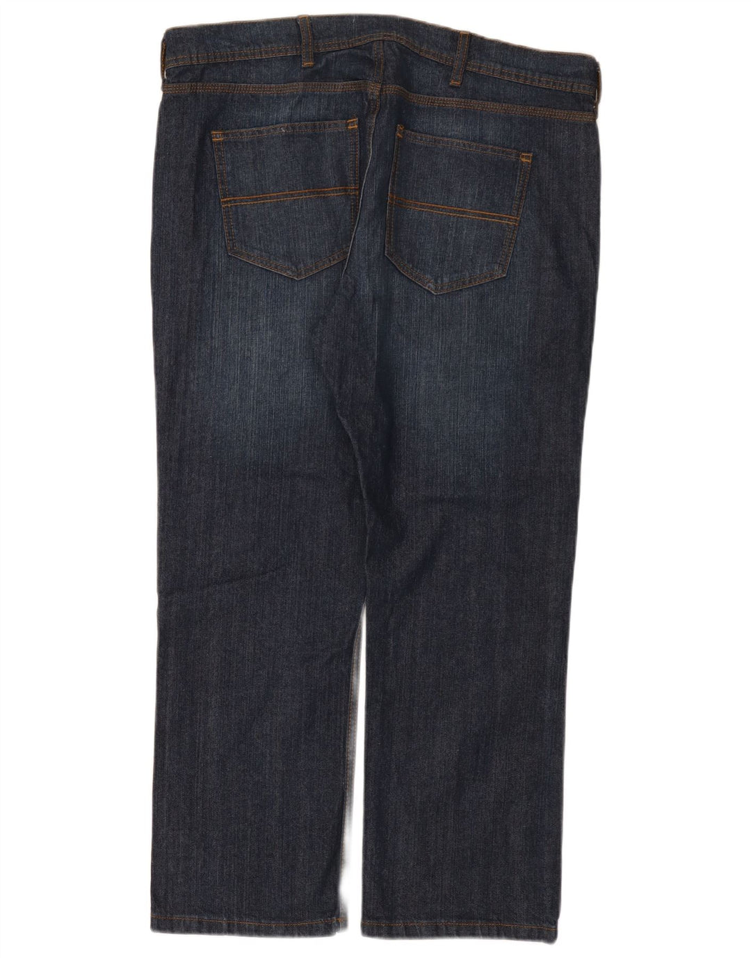 Calça jeans reta masculina MARKS & SPENCER regular fit W38 L27 azul marinho