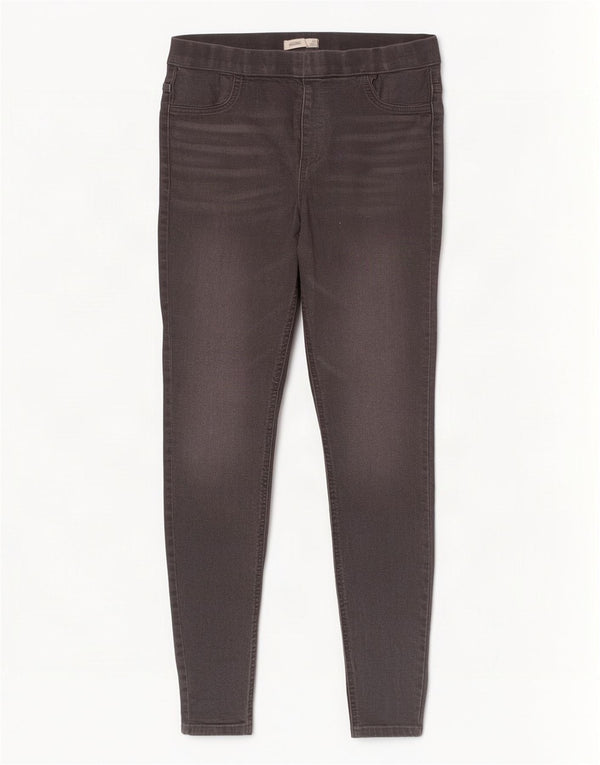 Calça jeans feminina Marks & Spencer UK 14 médio W30 L29 algodão cinza