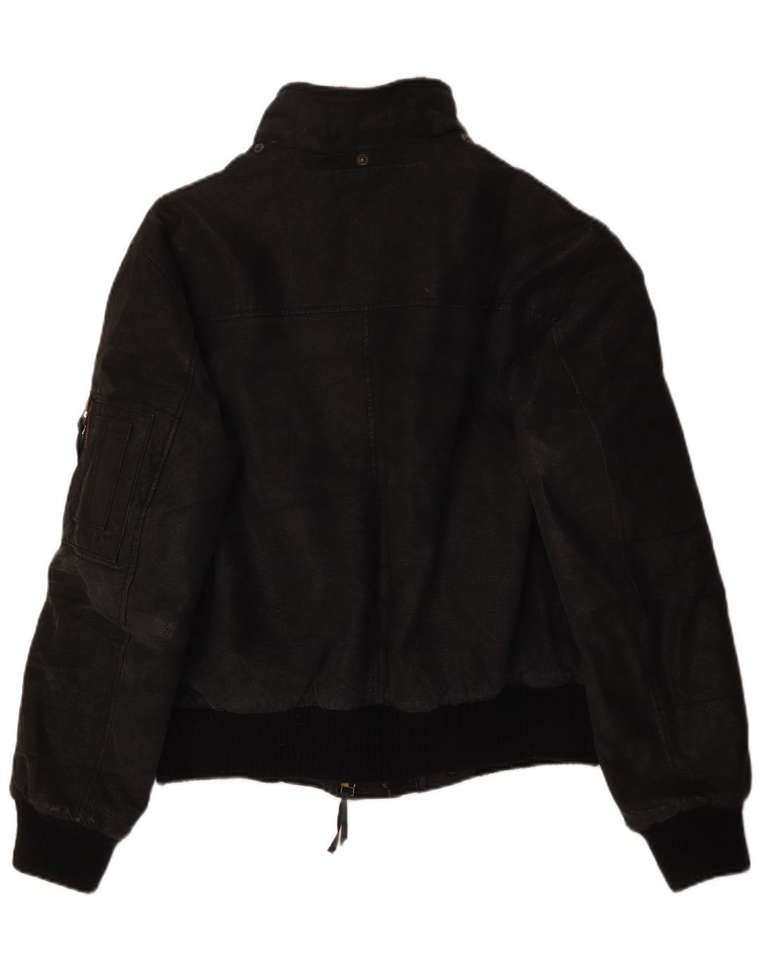 Jaqueta de couro masculina Conbipel IT 52 grande couro preto