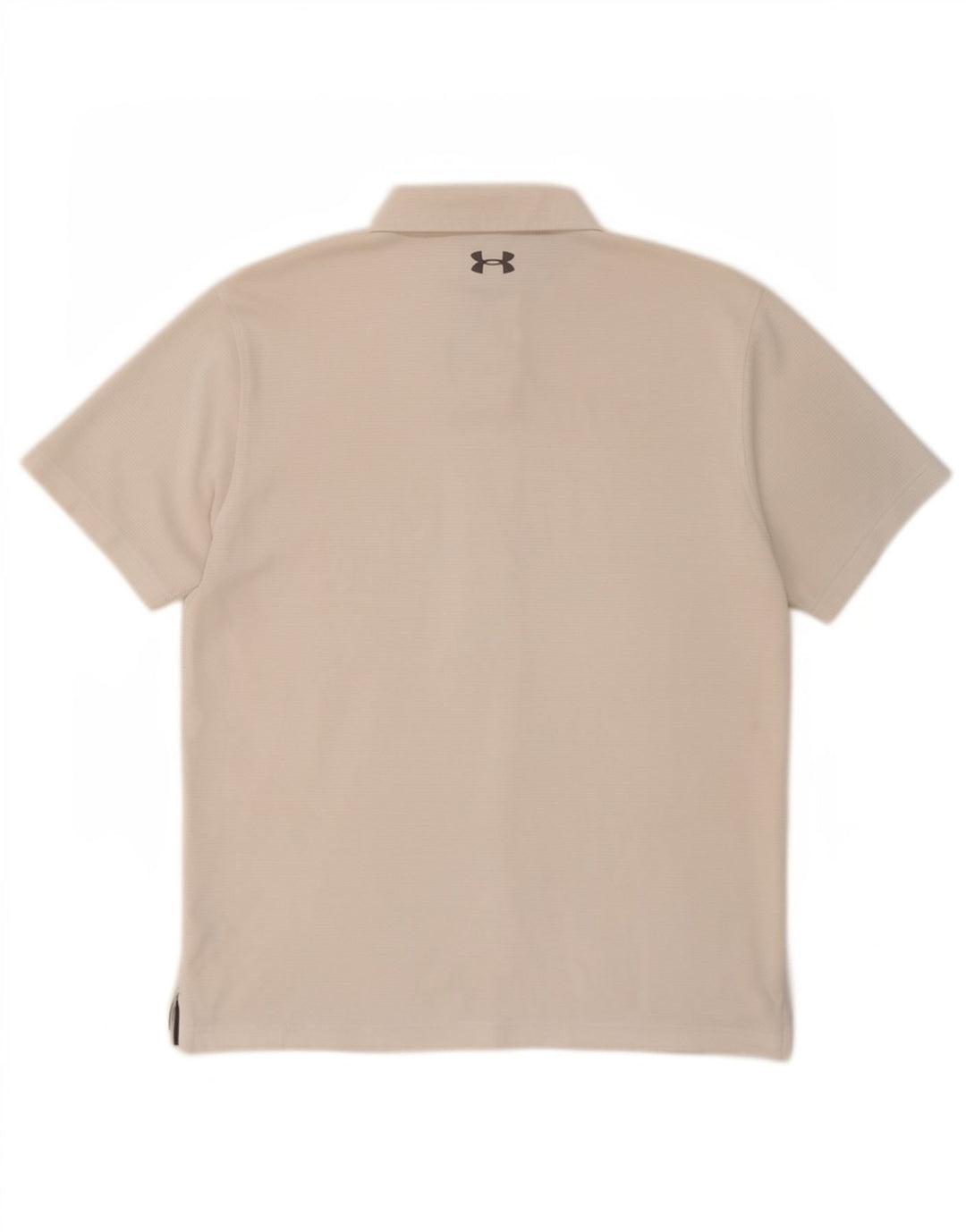 Camisa polo masculina Under Armour grande poliéster branco esportivo