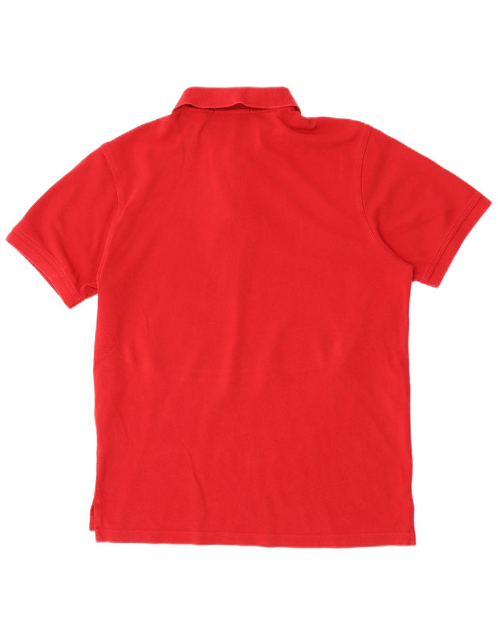 Camisa polo masculina Gant grande algodão vermelho