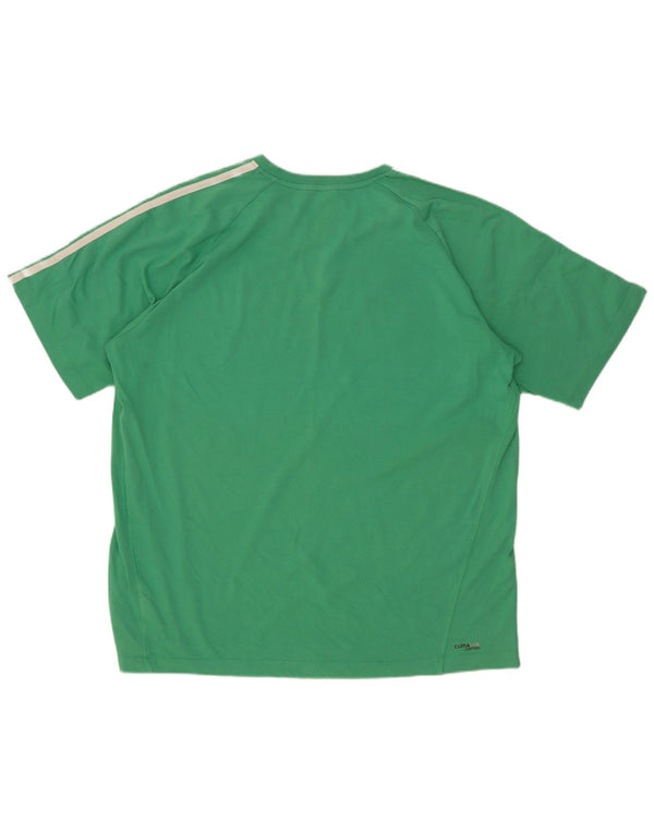 Camiseta Adidas Masculina Clima 365 Top XL Verde Algodão