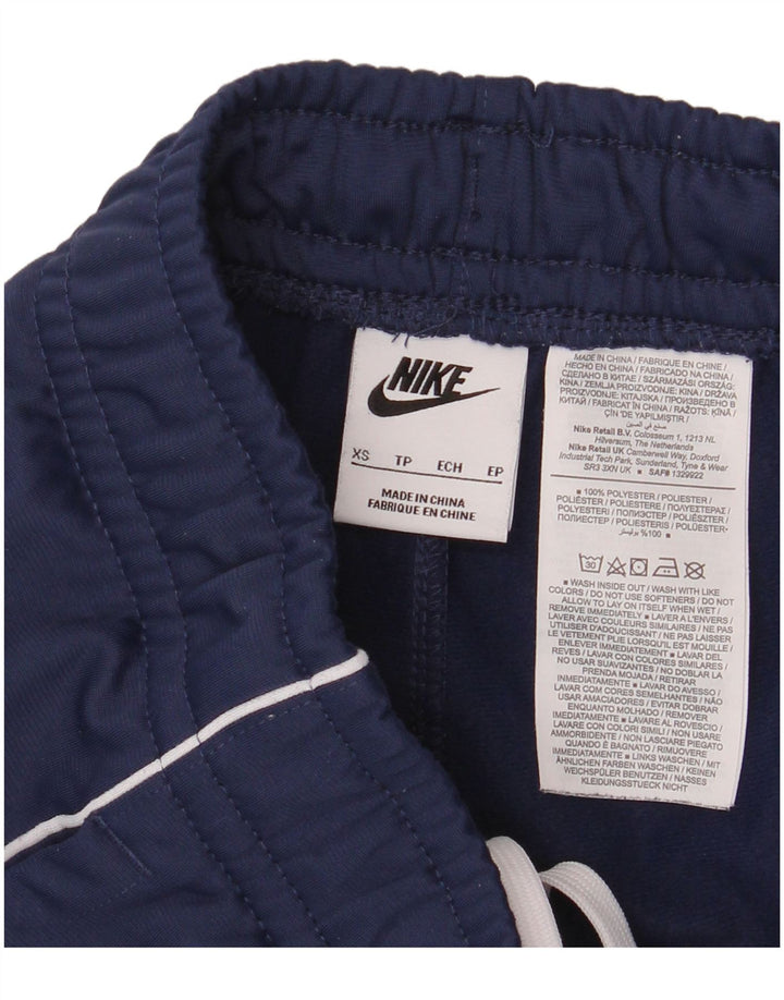 Calça de treino masculina Nike Joggers XS azul marinho poliéster