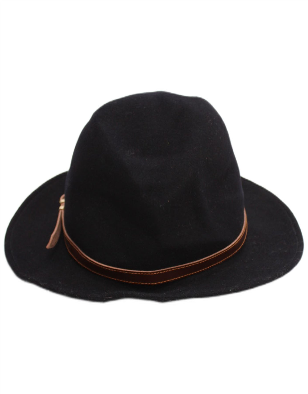 Chapéu Fedora masculino P.G.Field grande lã azul marinho