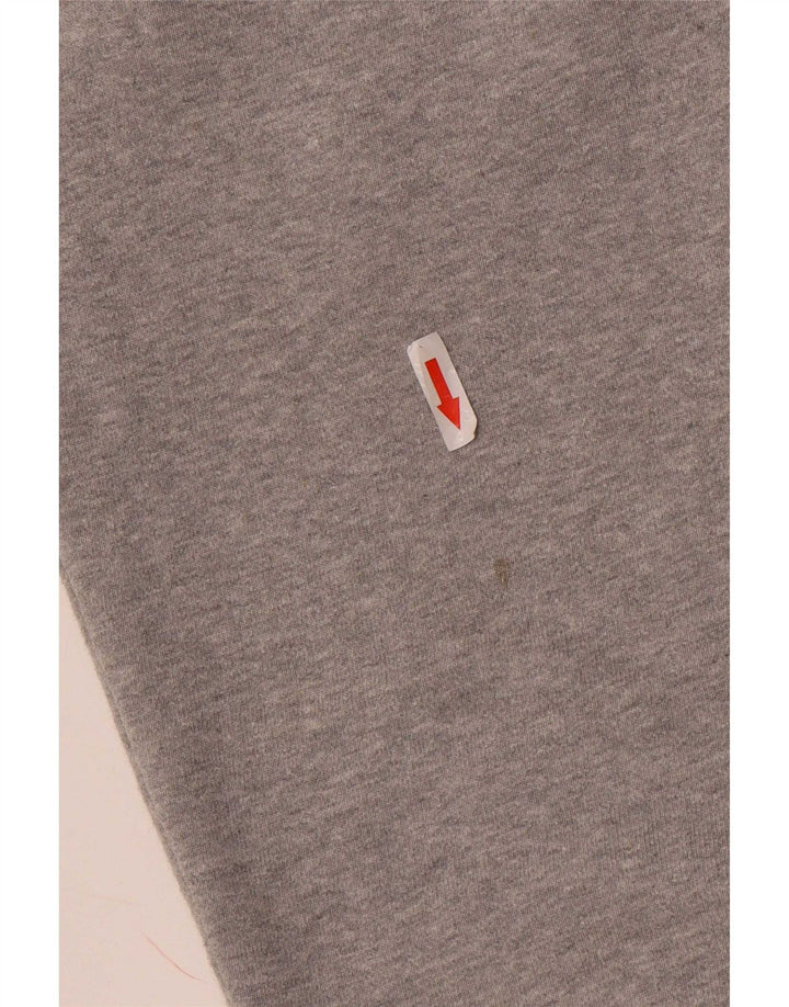 Calça de treino masculina Adidas Joggers cinza médio algodão manchado