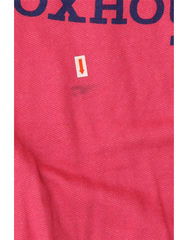 Suéter gráfico feminino FOXHOUND Reino Unido 16 grande rosa