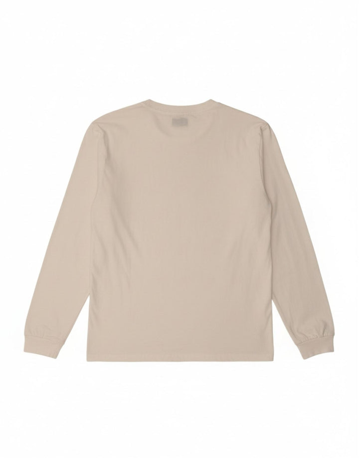 CHAMPION Top gráfico masculino manga longa 2XL algodão branco