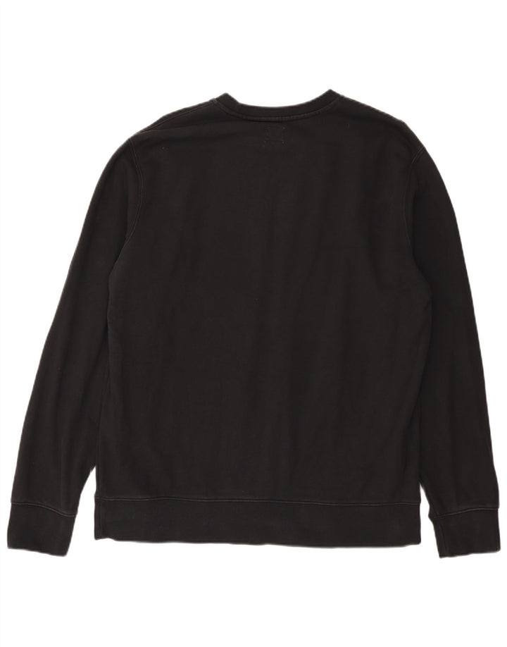Suéter de moletom padrão masculino Levi's grande algodão preto
