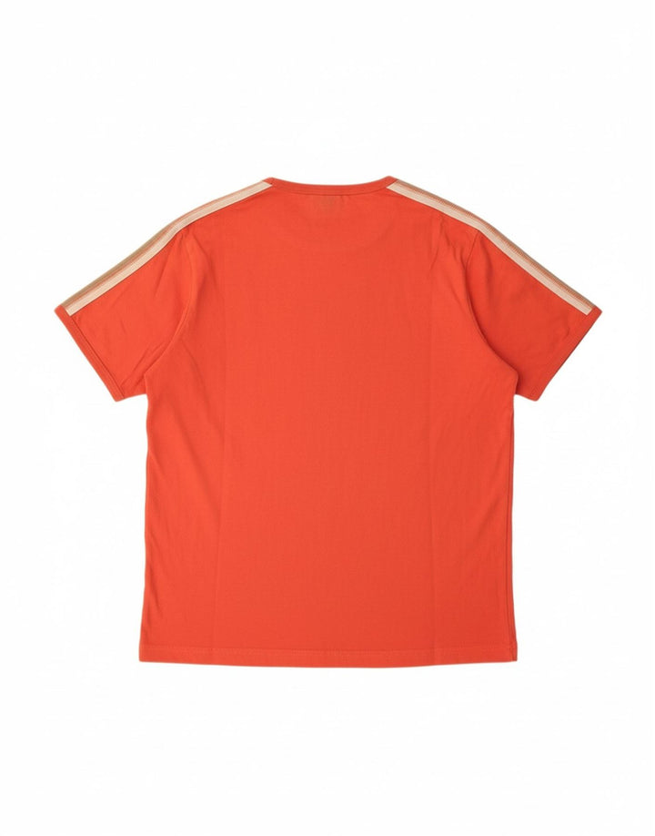 Camiseta masculina JULES Top grande de algodão laranja