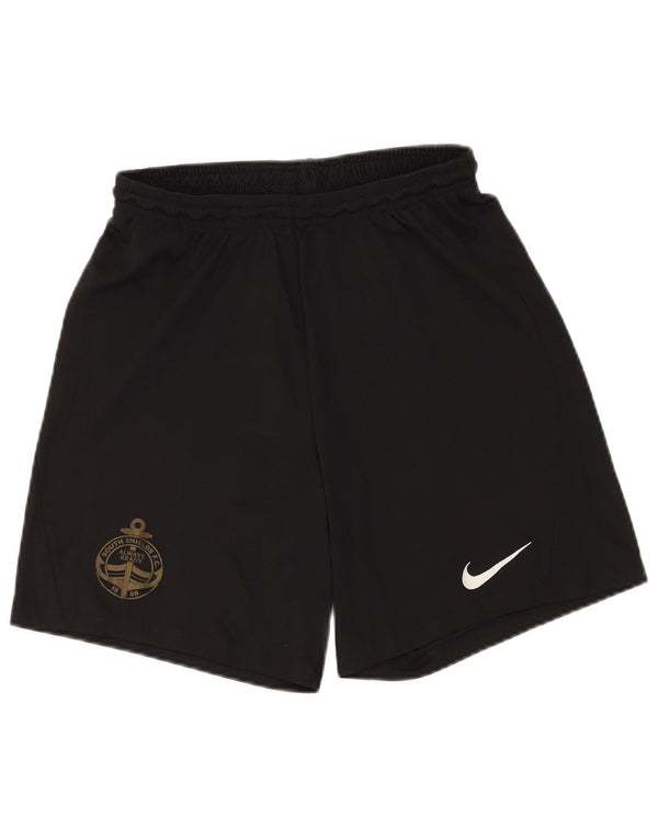 Nike Masculino South Shields F.C. Shorts Esportivos Grande Poliéster Preto