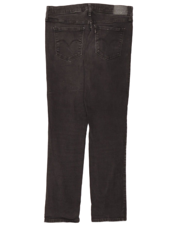 Calça jeans feminina Levi's 312 Shaping Slim W31 L30 algodão preto