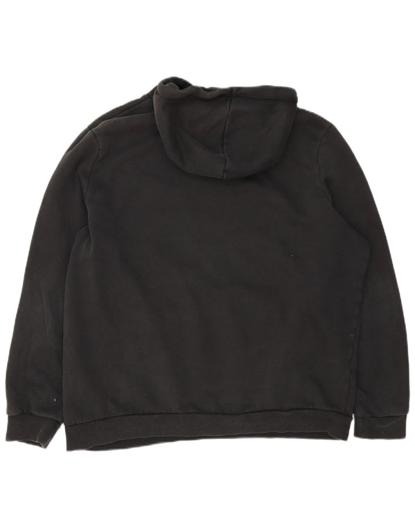 Puma masculino gráfico moletom com capuz XL preto algodão
