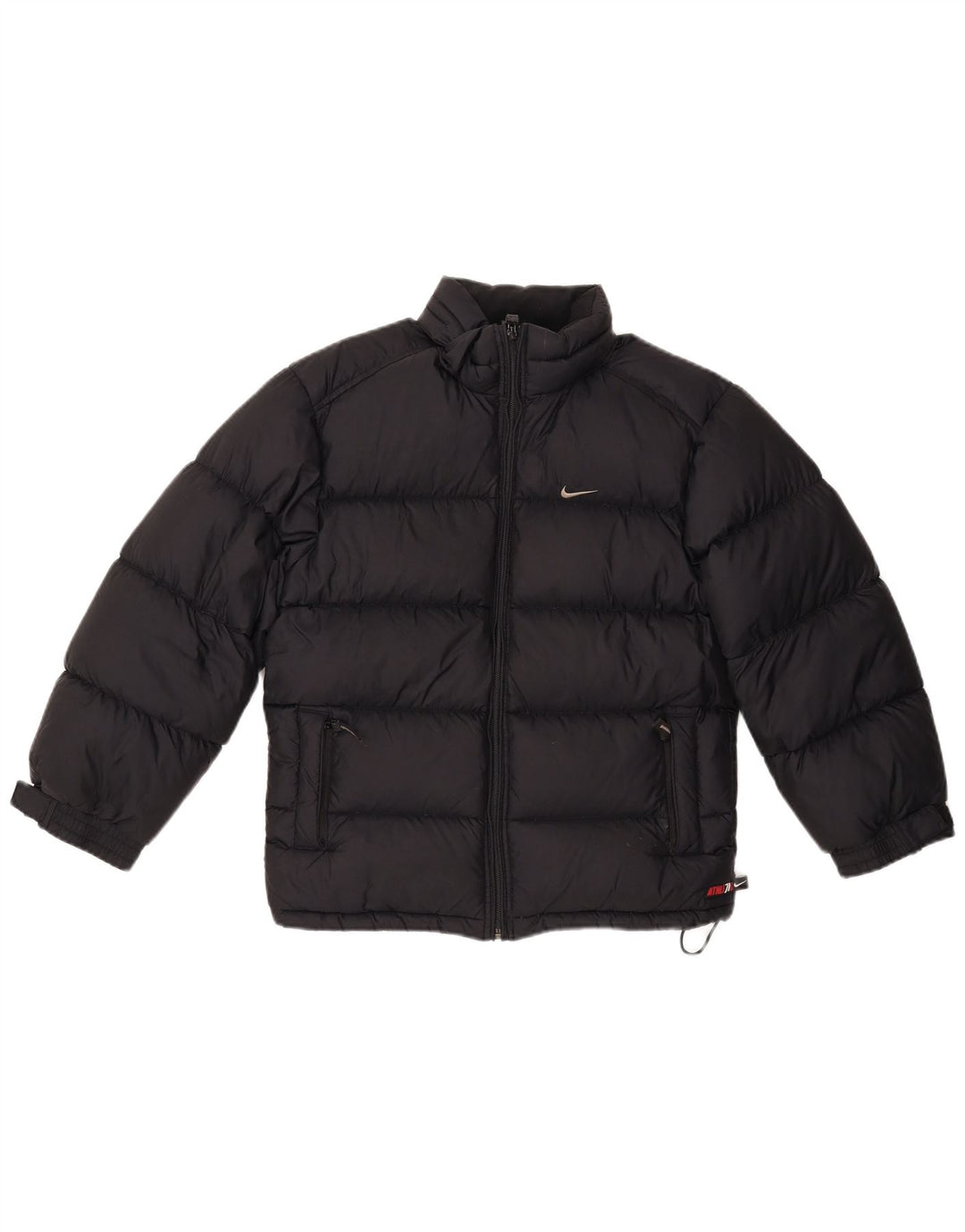 Jaqueta acolchoada com capuz Nike Boys 11-12 anos médio azul marinho nylon