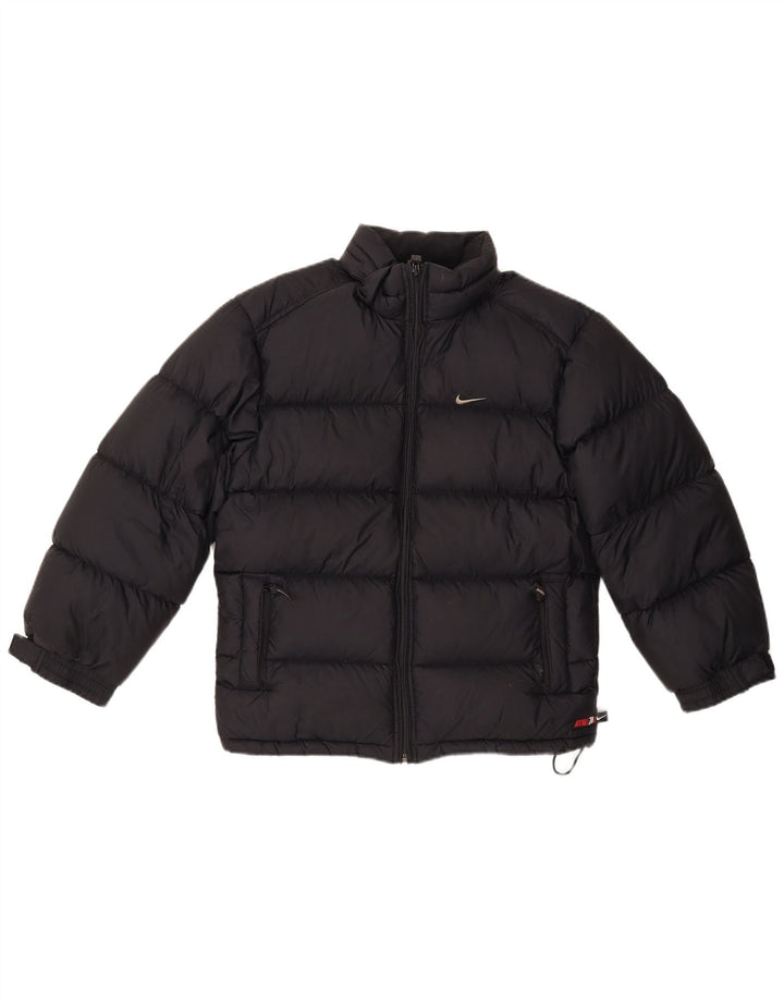 Jaqueta acolchoada com capuz Nike Boys 11-12 anos médio azul marinho nylon