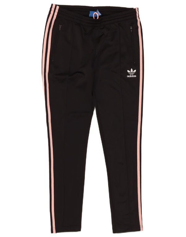Calça de treino feminina Adidas UK 12 poliéster preto médio