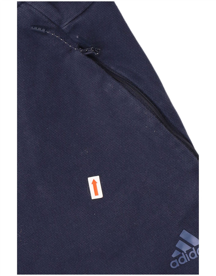 Calças de treino masculinas ADIDAS Joggers grandes algodão azul marinho