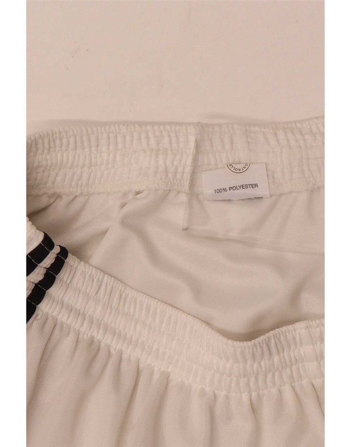 Jako Mens Sport Shorts Médio Poliéster Branco