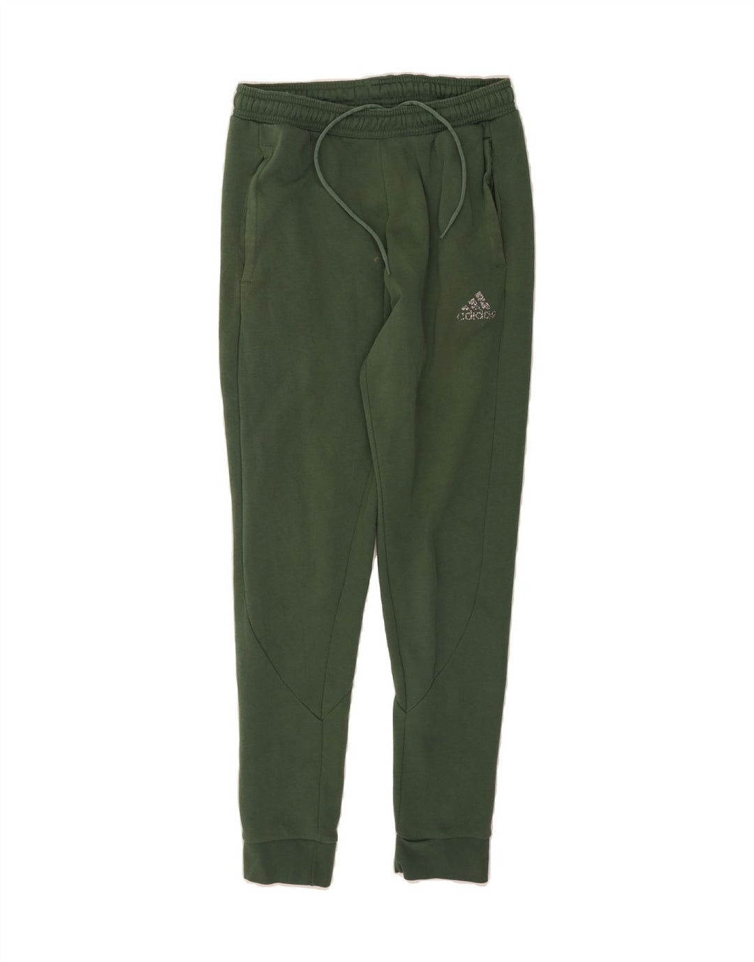 ADIDAS Mens Tracksuit Trousers Joggers Medium  Green Vintage Adidas and Second-Hand Adidas from Messina Hembry 