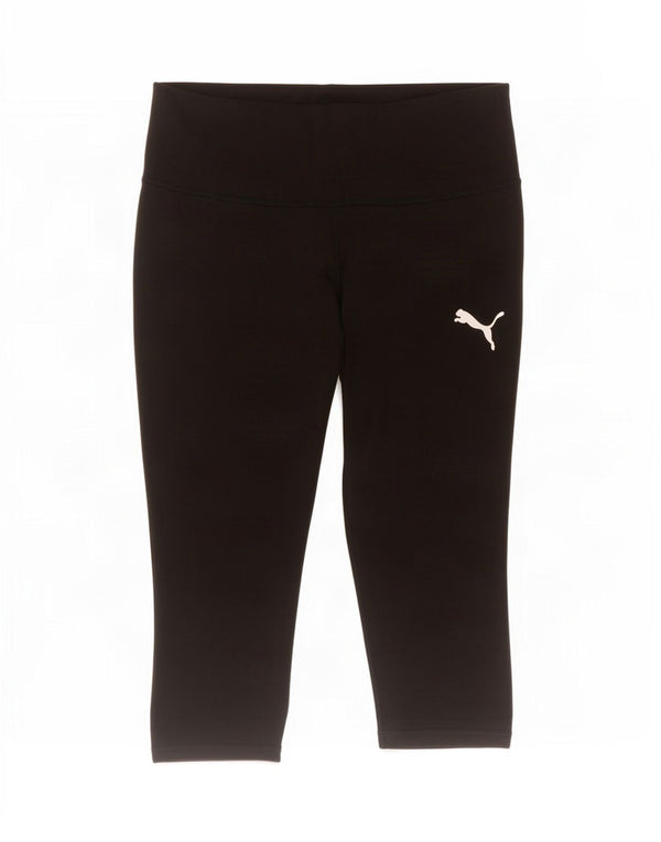 Leggings Puma Mulher Capri UK 14 Grande Preto