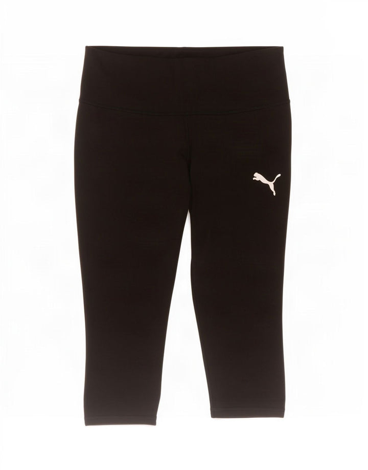 Leggings Puma Mulher Capri UK 14 Grande Preto