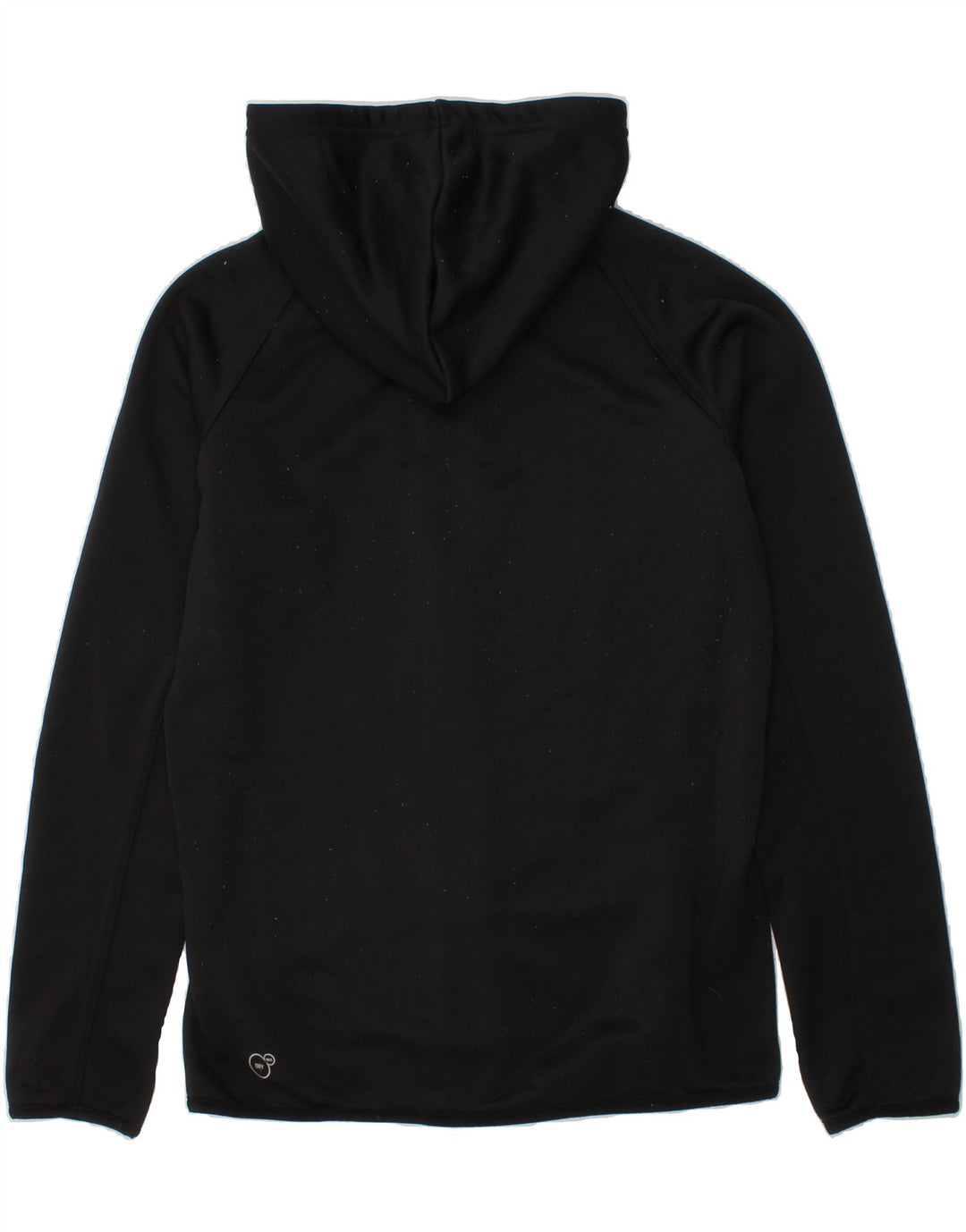 PUMA Girls Zip Hoodie Sweater 13-14 Years Black Flecked Vintage Puma and Second-Hand Puma from Messina Hembry 